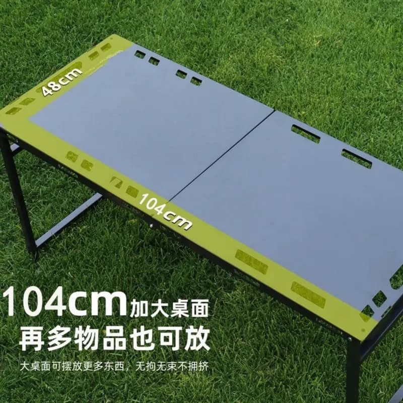 Outdoor IGT tactical folding table lightweight camping table and chairs multifunctional simple picnic picnic equipment complete set