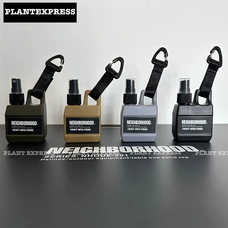 NBHD Outdoor Camping Watering Can Spray Bottle Split Bottle Camping Japanese Tactical Military Style Blackened Travel Press Mosquito Repellent