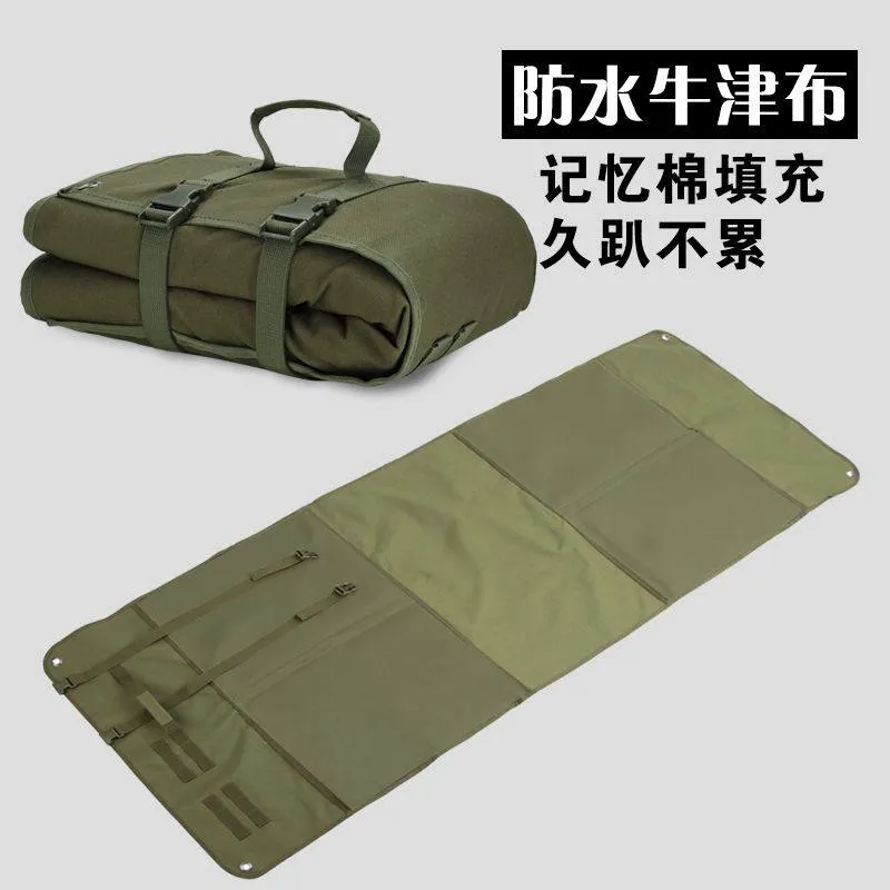 Portable military fan tactical long-range shooting mat field training mat camping moisture-proof mat ultra-thick moisture-proof outing mat